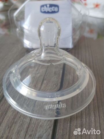 Соска для бутылочки chicco от 6 месяцев