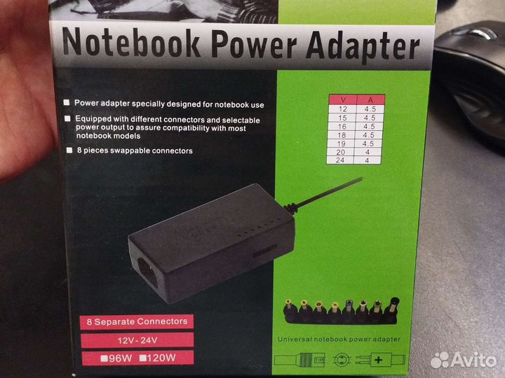 Блок питания 24v от 1.75 до 3.13 А