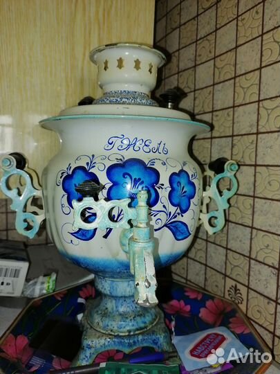 Самовар электрический Гжель