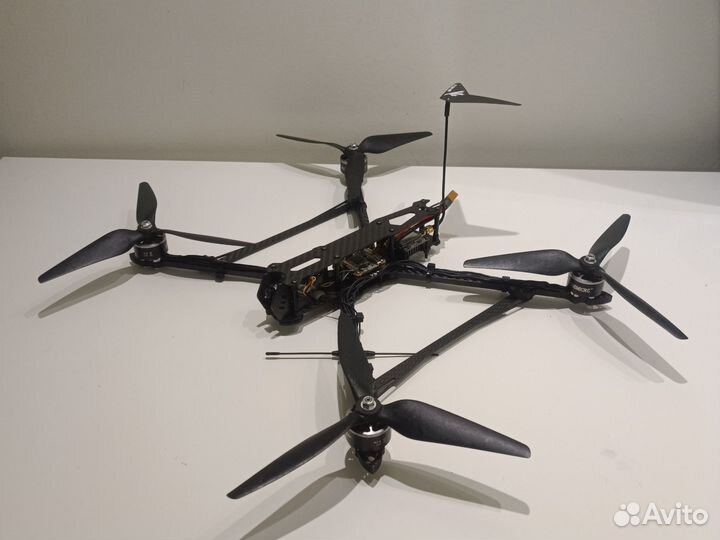 Fpv дрон квадрокоптер 10 дюймов