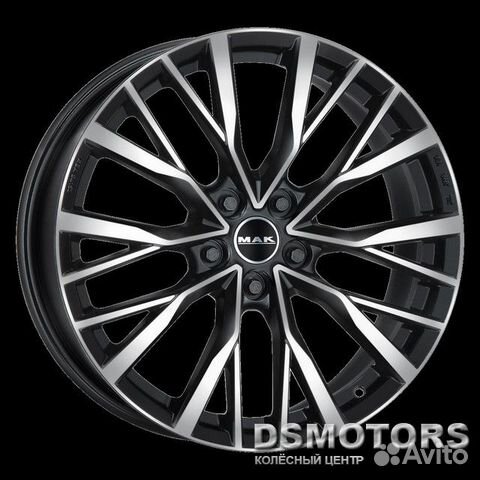 Диски Kent 8.5/20 5x120 ET43 d72.6 black mirror