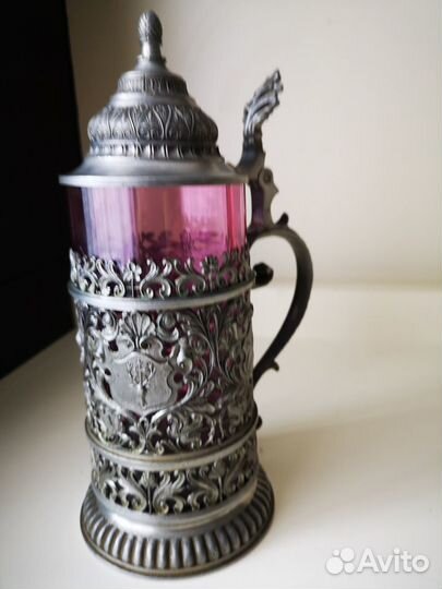 Антикварная, немецкая, пивная кружка