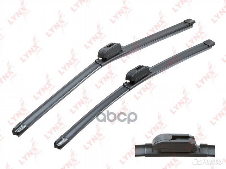 Комплект бескаркасных щеток стеклоочистителя 55