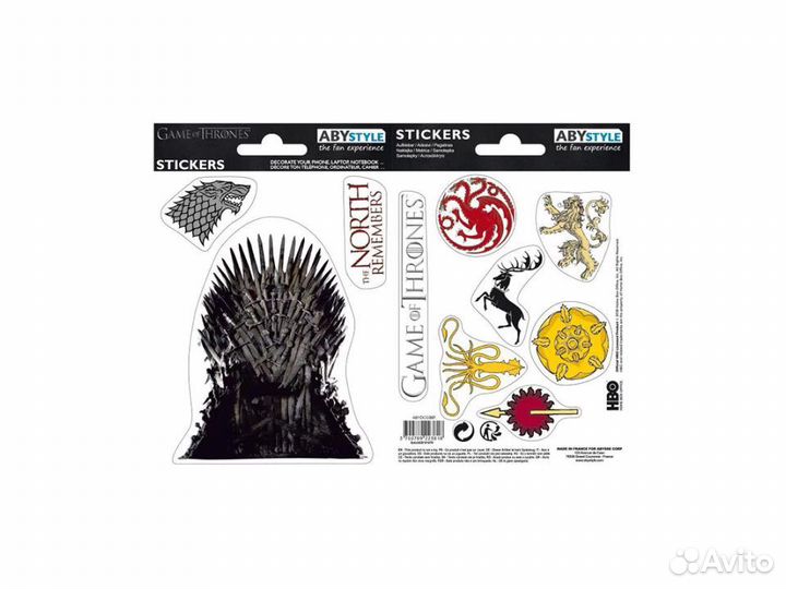 Наклейки ABYstyle: Game of Thrones: abydco357