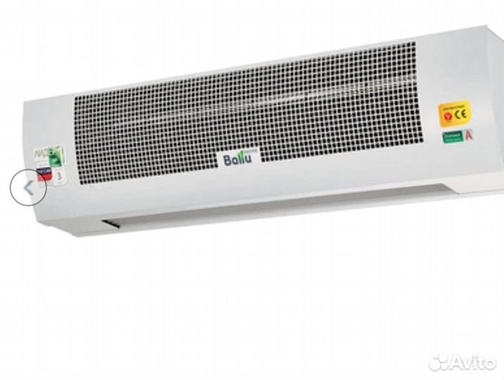 Тепловая завеса электрическая