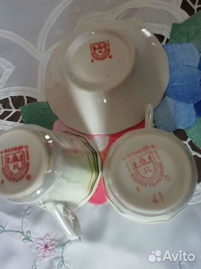 Сервиз кофейный, новый