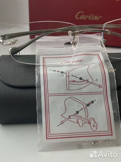 Оправа для очков мужская Cartier Оригинал