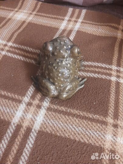 Пепельница жаба СССР (бронза)