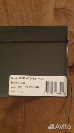 Сапоги осень Calvin Klein р.40-41