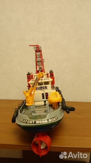 Rc Буксир лодка кораблик б.у. модель