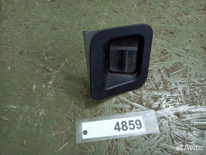 Подсветка номера