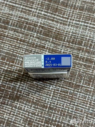 Линзы контактные acuvue oasys двухнедельные