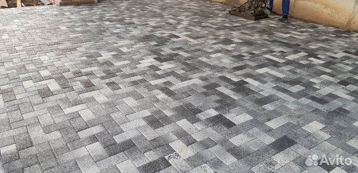 Укладка тротуарной плитки