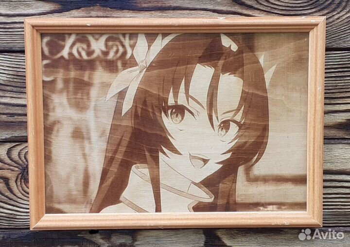 Картина для интерьера на дерева 