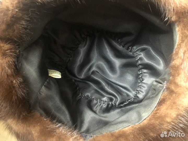 Шапка норковая женская