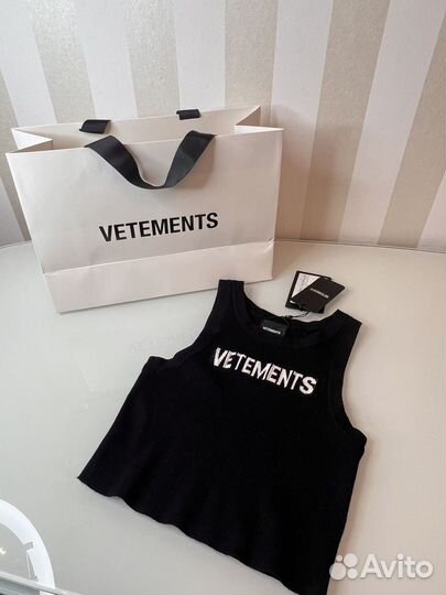 Vetements топ оригинал