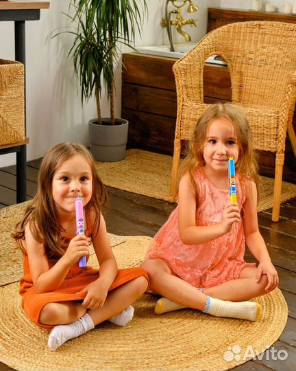 Детская электрическая зубная щётка pecham Kids