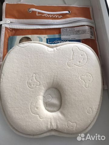 Подушка анатомическая для новорожденных Luomma