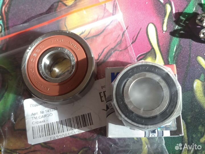 Подшипники для генератора opel astra H 2004-2014