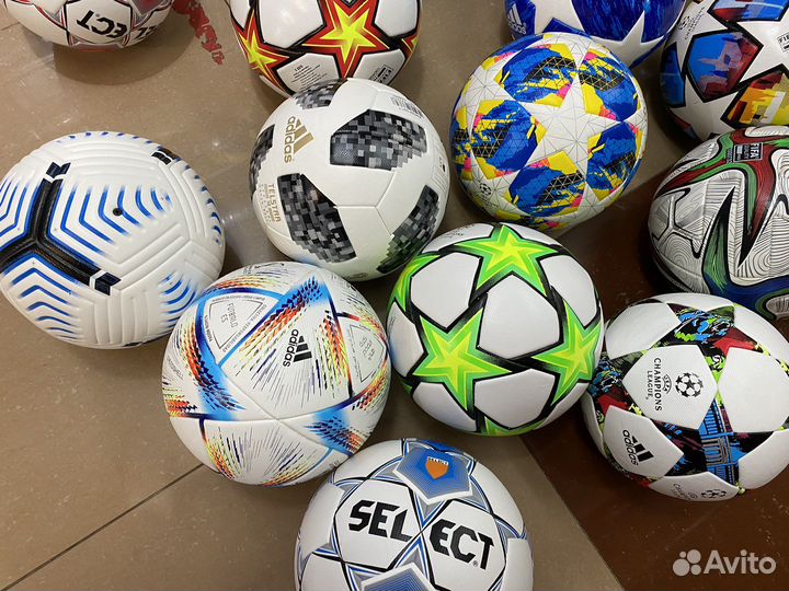 Футбольный мяч adidas,select, puma, nike