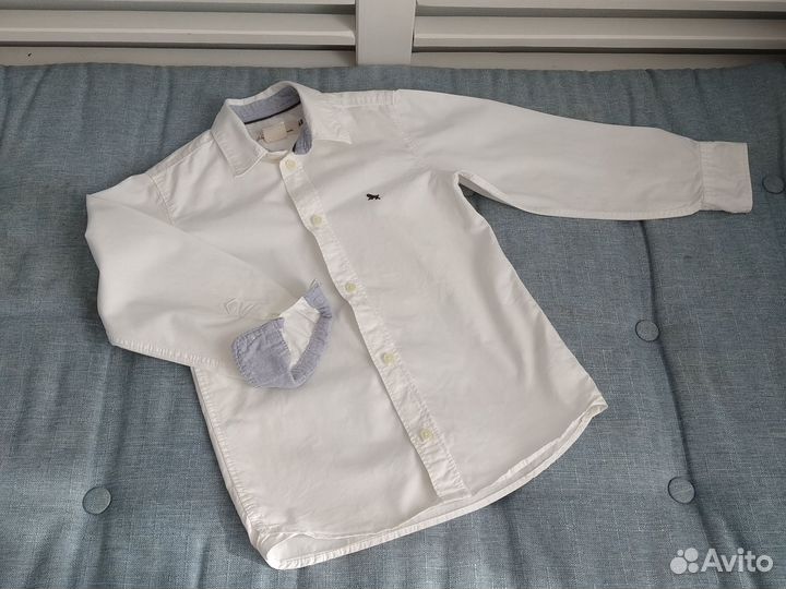 Рубашка HM 116 122 Белая