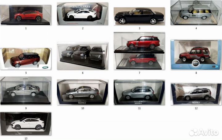 Модели иномарок Европа в м1/43