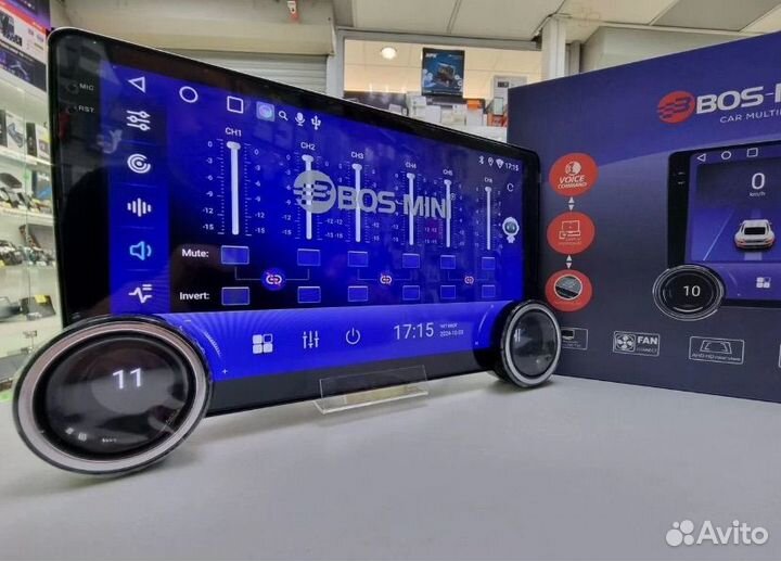 Андроид магнитола с крутилками 4/64 G