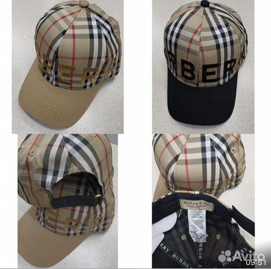 Фирменная бейсболка,кепка Burberry