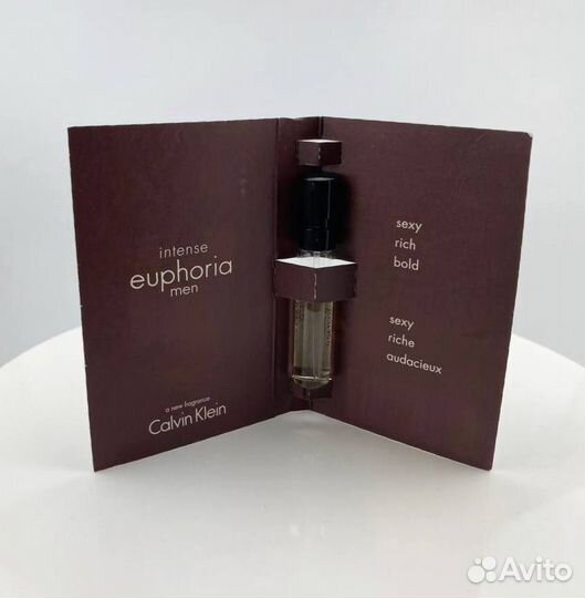 Пробники духов calvin klein euphoria intense edT (M) 1,2ml