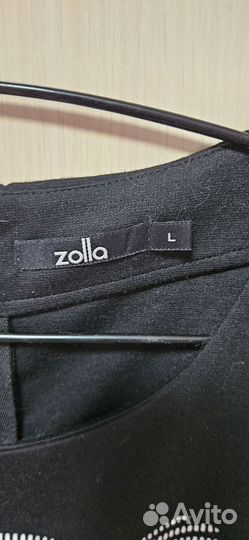 Блуза с баской zolla 48