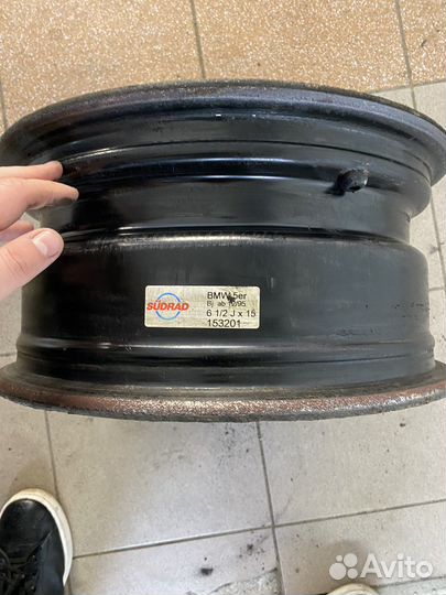 Диски r15 bmw e39 sudrad штампованные