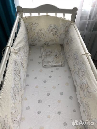 Детская кровать качалка