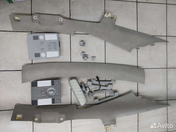 Потолок алькантара Audi A8 D3