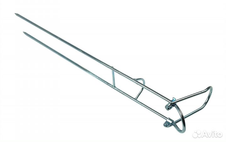 Подставка под спиннинг металл удлиненная, 3 шт/уп