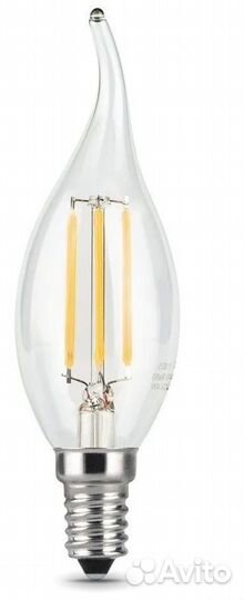 Упаковка светодиодных ламп 10 шт. gauss E14, CA35