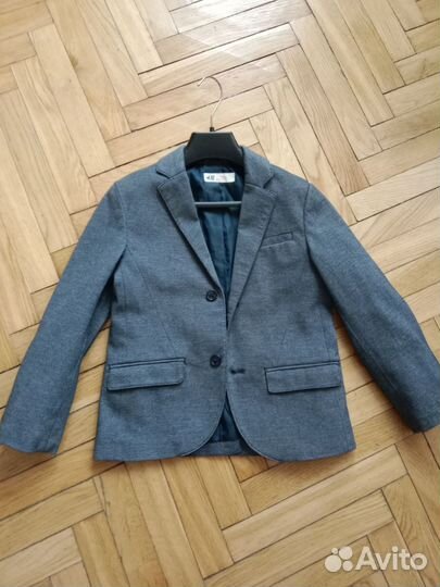 Пиджак h&m для мальчика 122