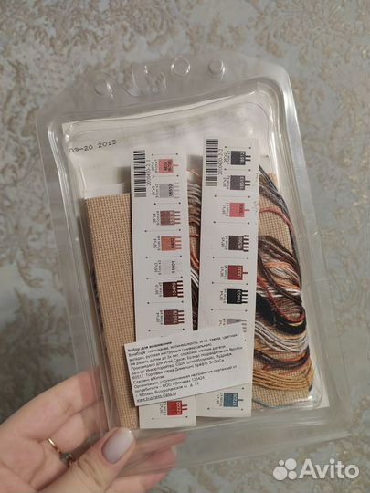 Набор для вышивания крестом dimensions