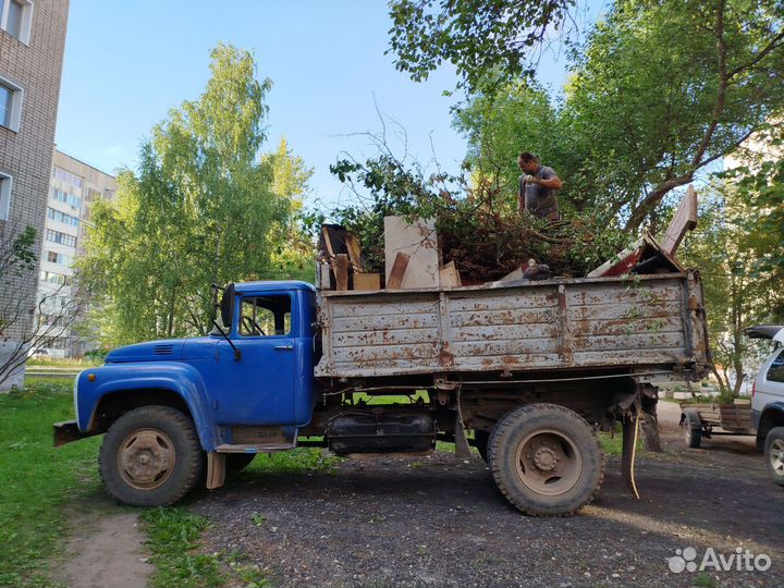 Вывоз мусора на полигон