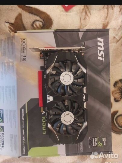 Видеокарта gtx 1050 ti 4gb