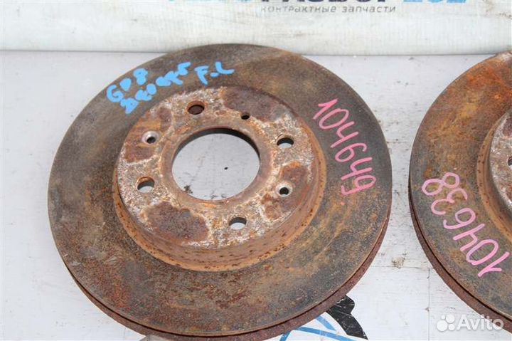 Тормозной диск передний Honda Fit Aria GD8 L15A