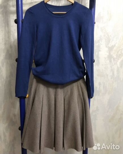 Юбка шерсть 44 46 cocos мини