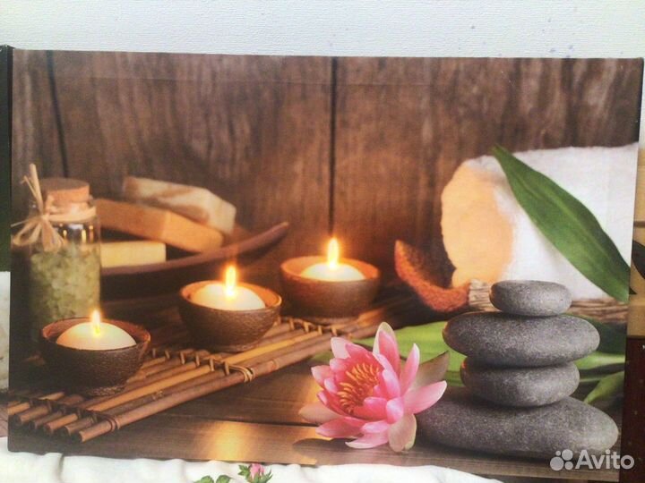 Картины с LED подсветкой новые Германия 40*60см на