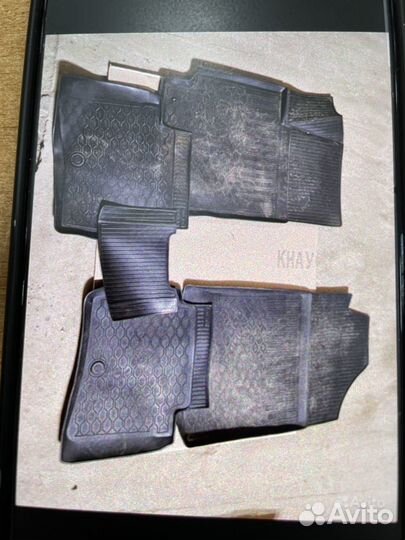 Коврики салона kia rio xline/solaris