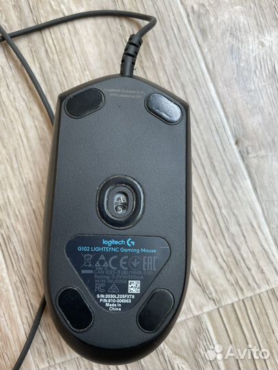 Игровая мышь logitech g102
