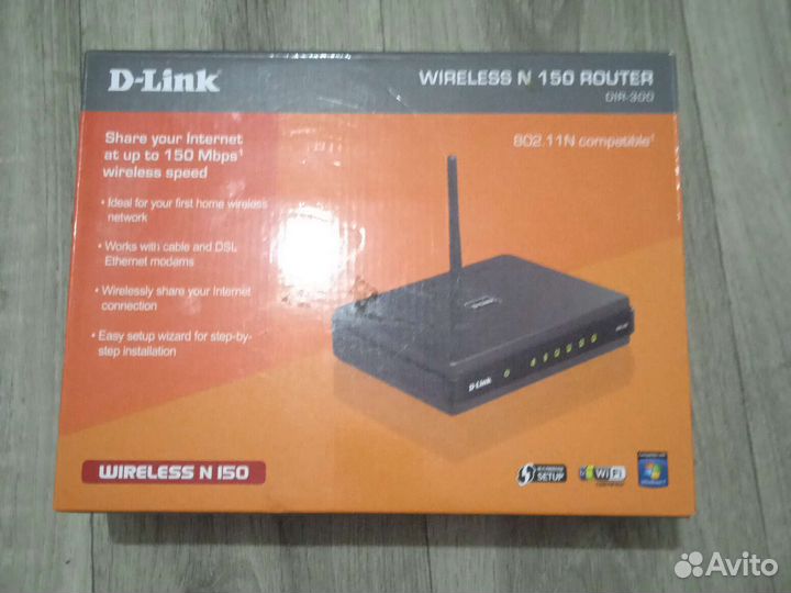 Wifi роутер dlink DIR-300