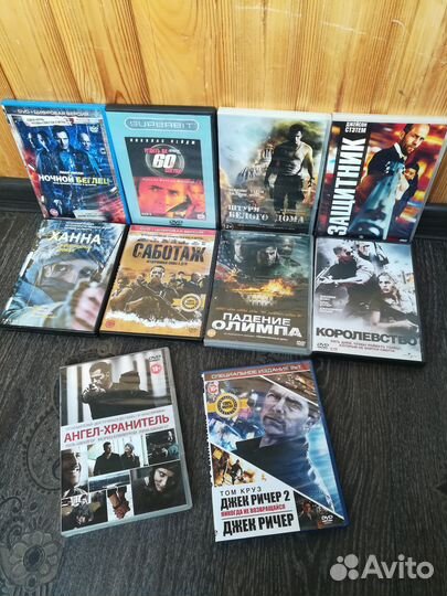 Сборка боевиков на dvd дисках