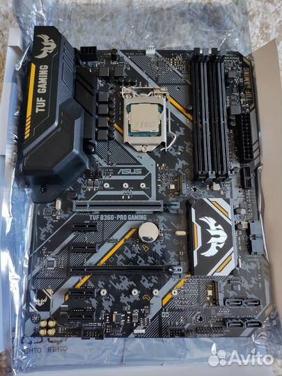 Материнская плата Asus TUF B360-pro gaming