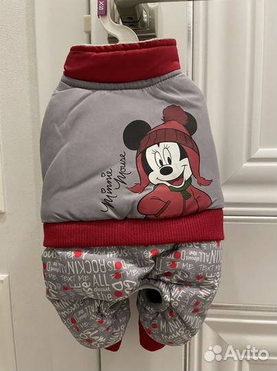 Комбинезон зимний для йорка