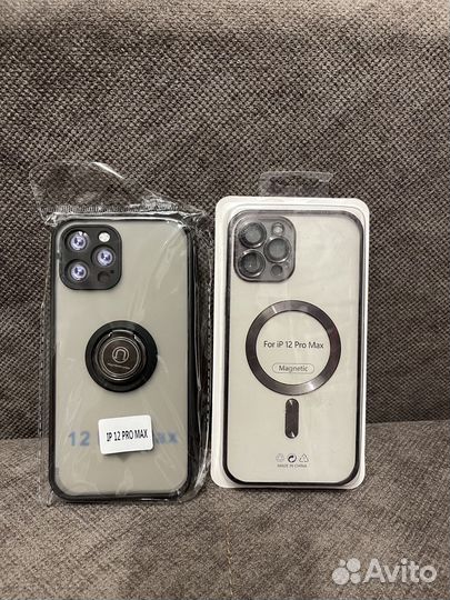 Чехол бампер стекло защитное на iPhone