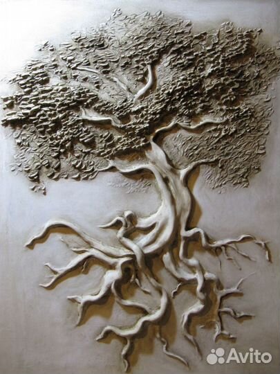 Гипсовый барельеф